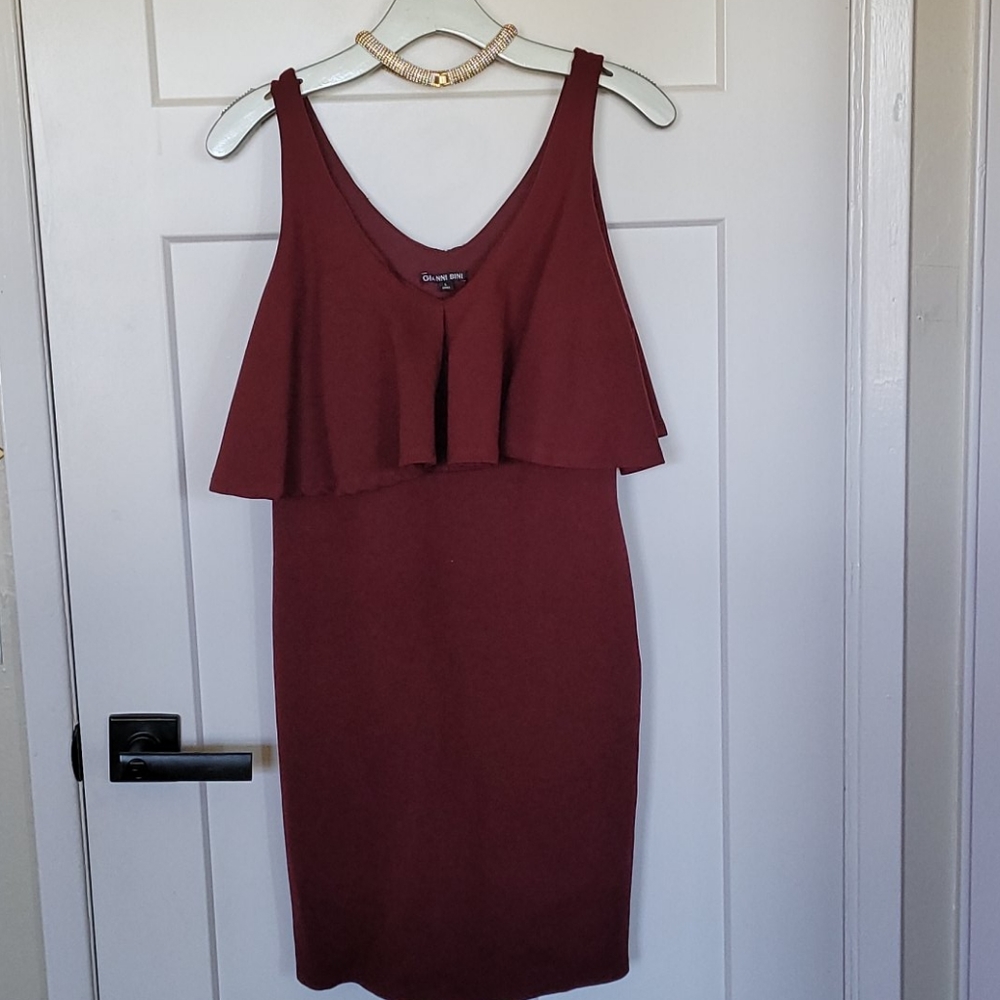 Maroon dress